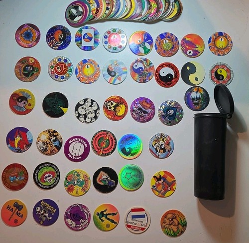 Pogs count lot 90s with - 76,