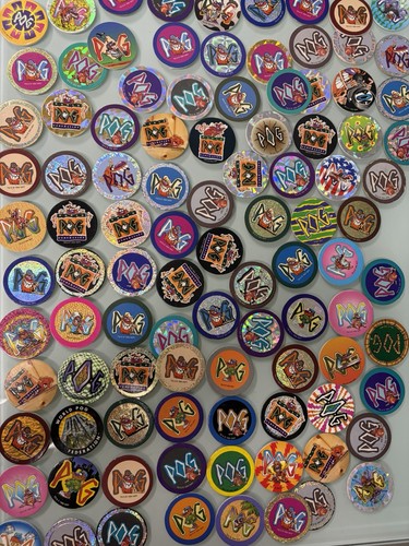 Reserved 500 pogs slammers - pogs,,